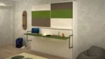 Horizontal wall desk bed - Image 2
