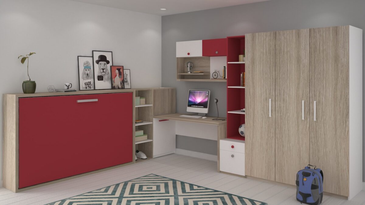 space-saving- kids room