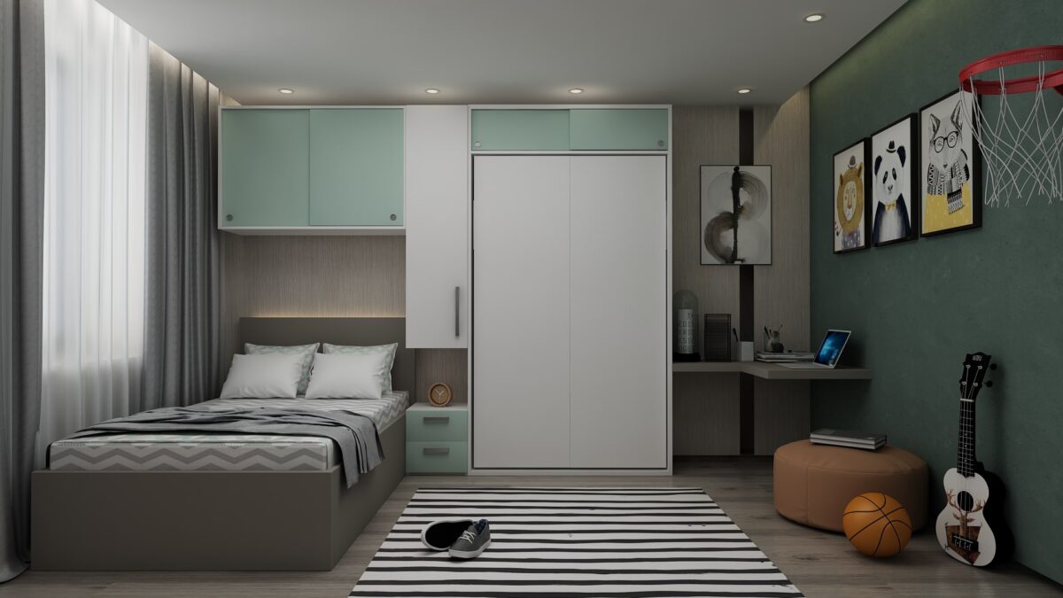 space saving kids room