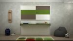 space-saving kids room