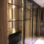 space-saving dressing room