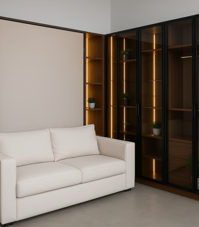 space-saving living room