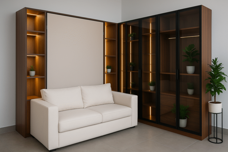 space-saving living room